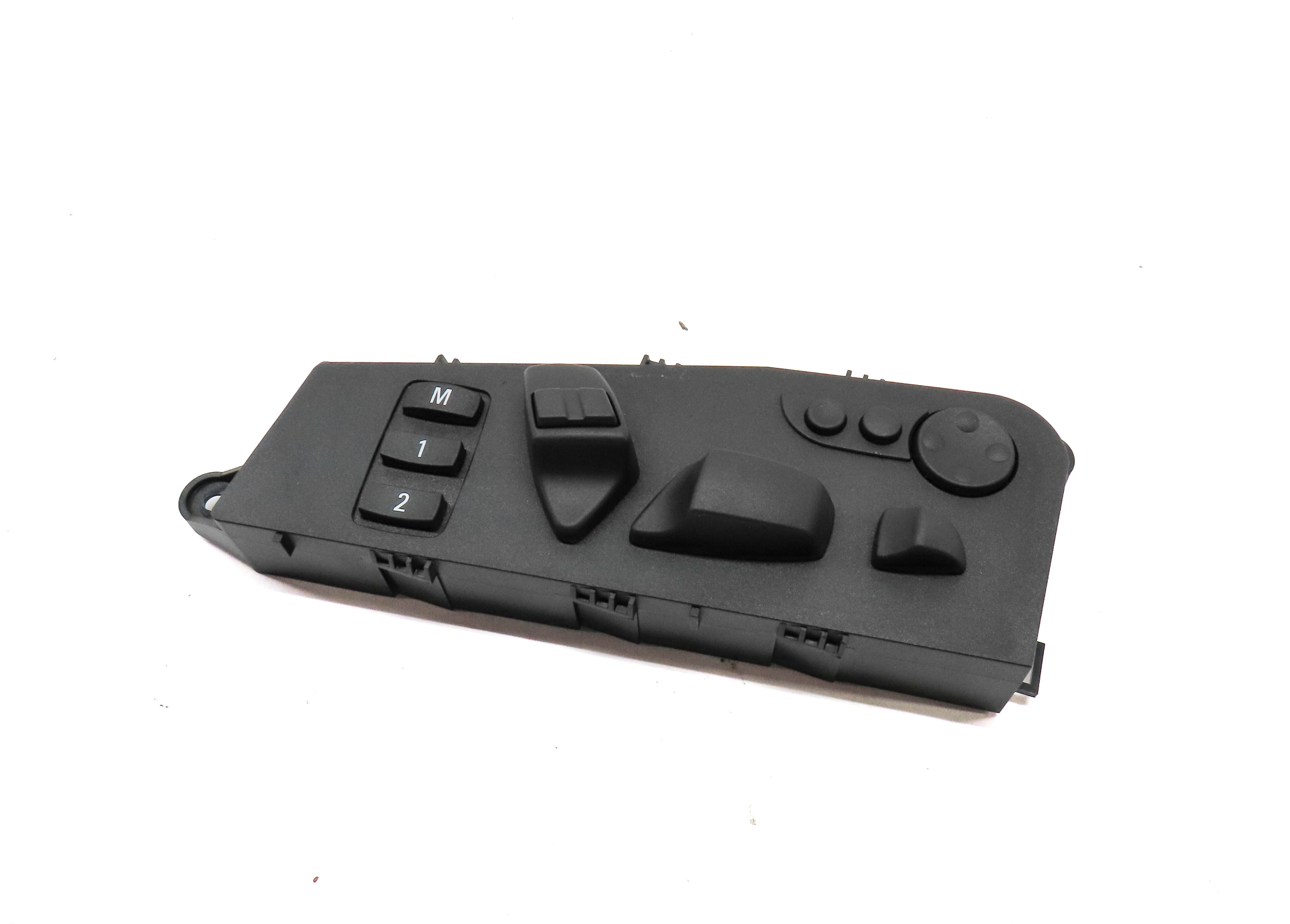 2013 BMW X5 (E70) FRONT RIGHT PASSENGER MEMORY SEAT POSITION ADJUST SWITCH BLACK — exact item pictured